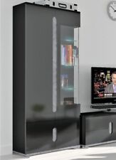 Display Cabinet Black High