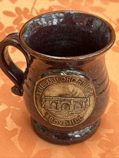 The Burford Bridge Box Hill Pottery Tankard Mug - Surrey Man Cave Collectable