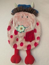 Vintage Magic Rounderbout Ermintrude Cow Hot Water Bottle Plush Cover Pink!