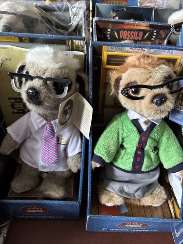 Compare the meerkat soft - meerkat, toy