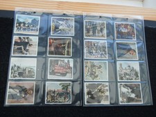 TWO PAGES FOREIGN CIGARETTE CARDS