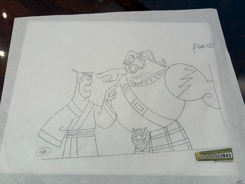 Samurai jack and the scotsman - samurai,