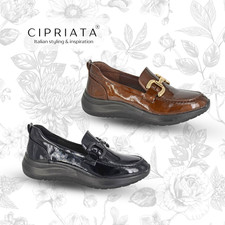 Womens Cipriata Saddle Loafer Slip On Smart Fashion Casual Office Work Shoes