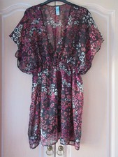 BEACH COVER UP DRESS Size 12