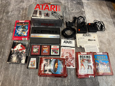 Atari 2600 Jr boxed bundle with games inc spiderman, ghostbusters etc