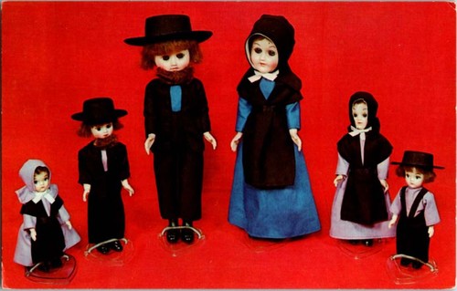 Lancaster postcard amish - postcard,