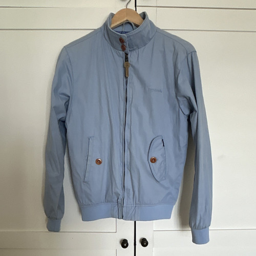 Lambretta mens blue harrington - blue,