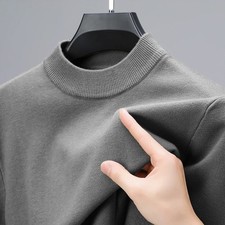 Men's Cashmere Sweater Mock