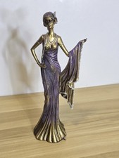 Art Deco Lady with Shawl