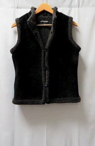 River island suede gilet size - suede,