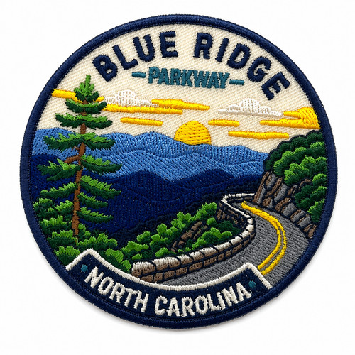 Blue ridge parkway patch - ridge, north
