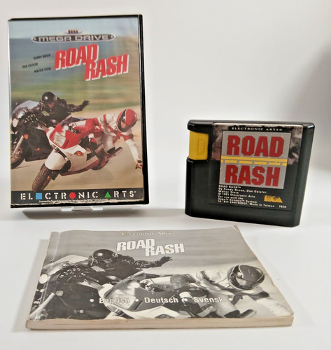 Sega mega drive game - mega, road