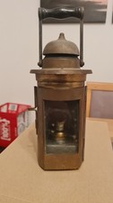 Brass Ships Compass Binnacle Lamp Fully Working Condition