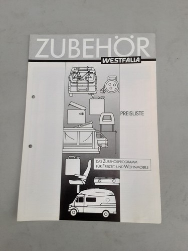 T25 westfalia brochure - vw,