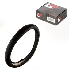 Steering Wheel Cover Ø Diameter 38x9 CM 15x3, 5 Inch Black Red for Land