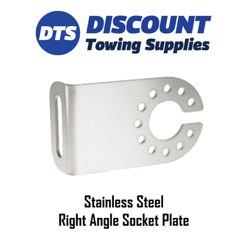 Stanless steel towbar socket - stanless,