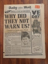 Newspapers 1985 back issues 40th Birthday Gift Tabloid and Broadsheets