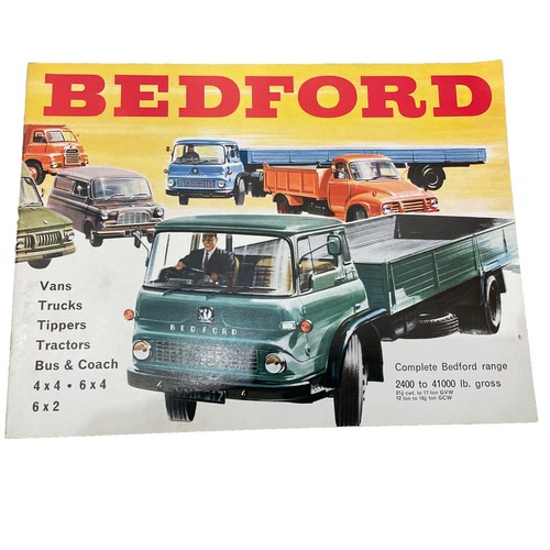 Bedford vans and truck range - vans,