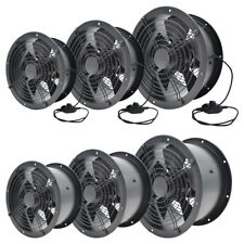 Industrial Axial Exhaust Fan Commercial/Home Air Ventilation Extractor Blower A