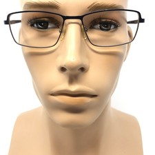 Stepper SI-60080 Glasses Frames Blue Full Rim Eyeglasses Spectacles Frame Only