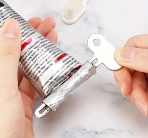 Tube squeezer toothpaste - tube,