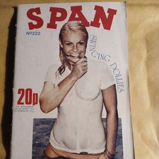 Span  Vintage Magazines  Non Full Nudity  issues number 222