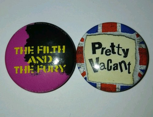 Sex pistols pin button - 2x,