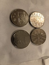 2018 Letter L 2019 Letter R, W and K  10 Pence Coin Very Rare Alphabet 10p