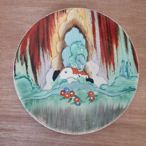 Clarice cliff forest glen cake - cliff,