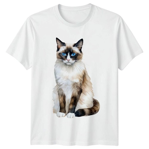 Ragdoll cat shirt blue eyes - t-shirt,