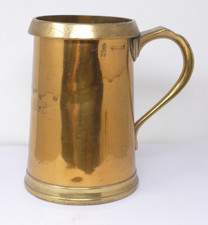 Brass Quart Tankard Imperial