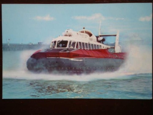 Postcard srn6 hovercraft - postcard,