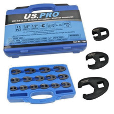 US PRO 15pc Crow Foot Spanner