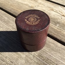 Original Antique Barclay & Sons London Medicine Glass & Minim Measure Box Only