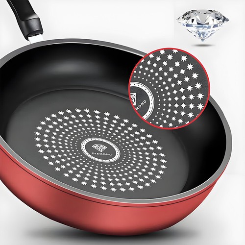 Non stick round - round, frying