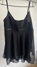 Ladies H&M Black Top Size 8