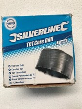 Core Drill Bit TCT 110mm Concrete Brick  Soil Pipe Fan Flue Silverline 199883