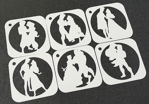 Set 6pcs princess and - princess,