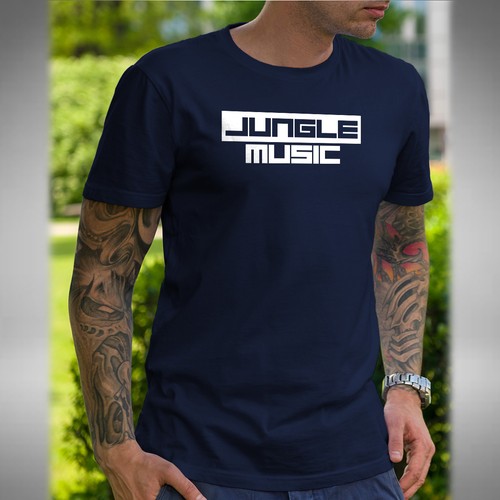 Jungle music shirt - music, drum