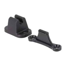 Black door retainer catch - ,