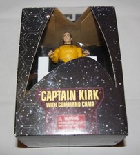 Star Trek Captain Kirk And Command Chair Figure Diamond Select