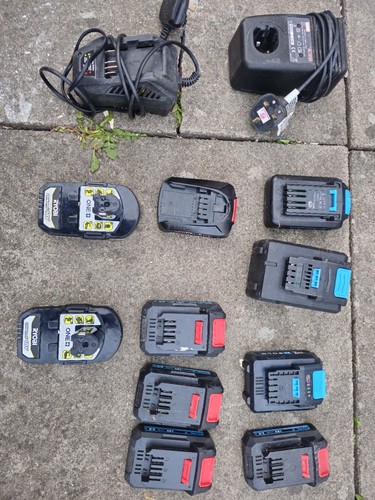 Job lot cordless drill - lot, of