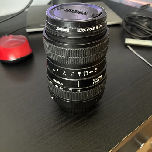 Sigma zoom 200mm 6 - 55-200mm, dc
