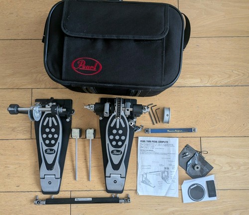 Pearl 122tw double bass drum - double,