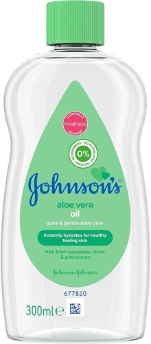 Johnson baby oil aloe vera - baby,