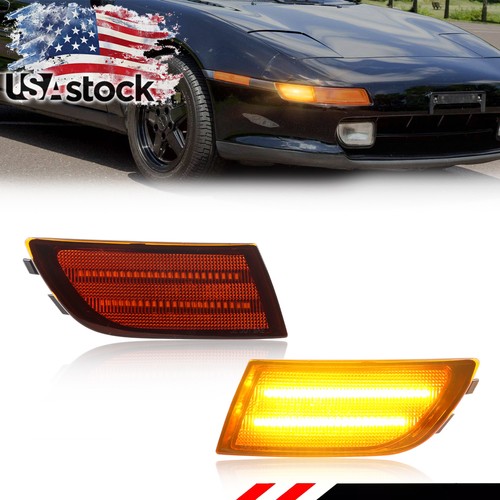 Full amber led front side - led,