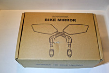 Pair of ROTOPATA HD Bicycle Rearview Mirrors in Black VGC