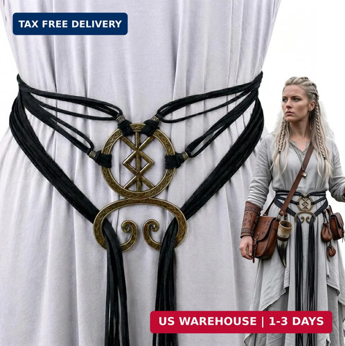 Viking costume women belt with - belt,