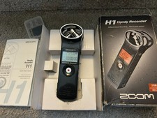 Zoom H1 Handy Recorder with 2GB Micro SD card. Original Box and Guide. Working.
