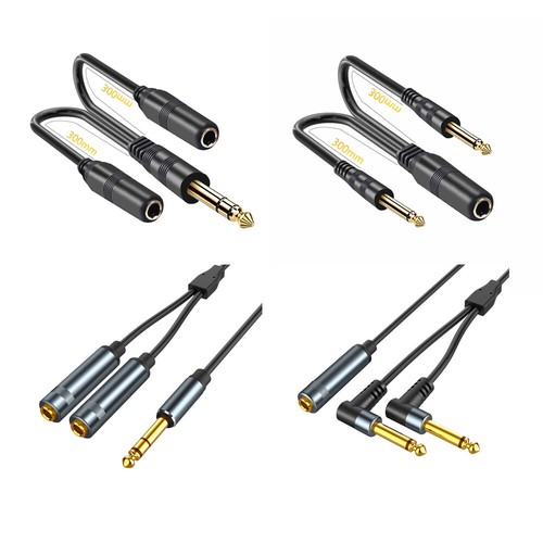 35mm male jack plug dual - plug, to